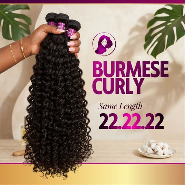 Burmese Curly 22" Bundle Set at Her Mane Therapy in Lewisville, TX