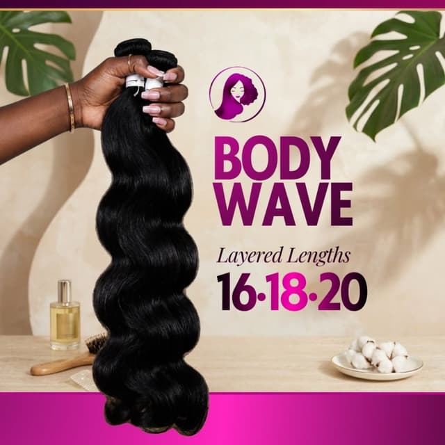Body Wave Layered Set 16-18-20 at Her Mane Therapy in Lewisville, TX